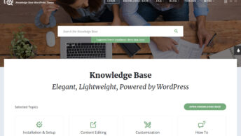 Knowledge Base WordPress Themes