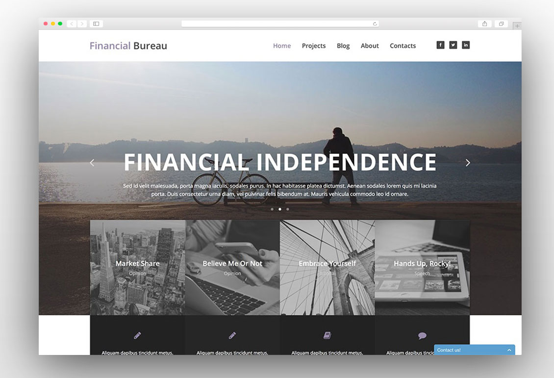 Financial Advisor WordPress Theme
