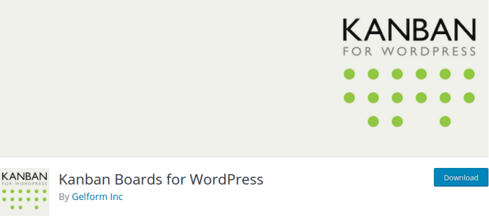 Kanban Boards WordPress Plugin