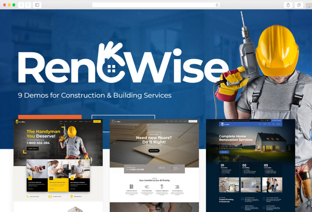 Construction WordPress Themes