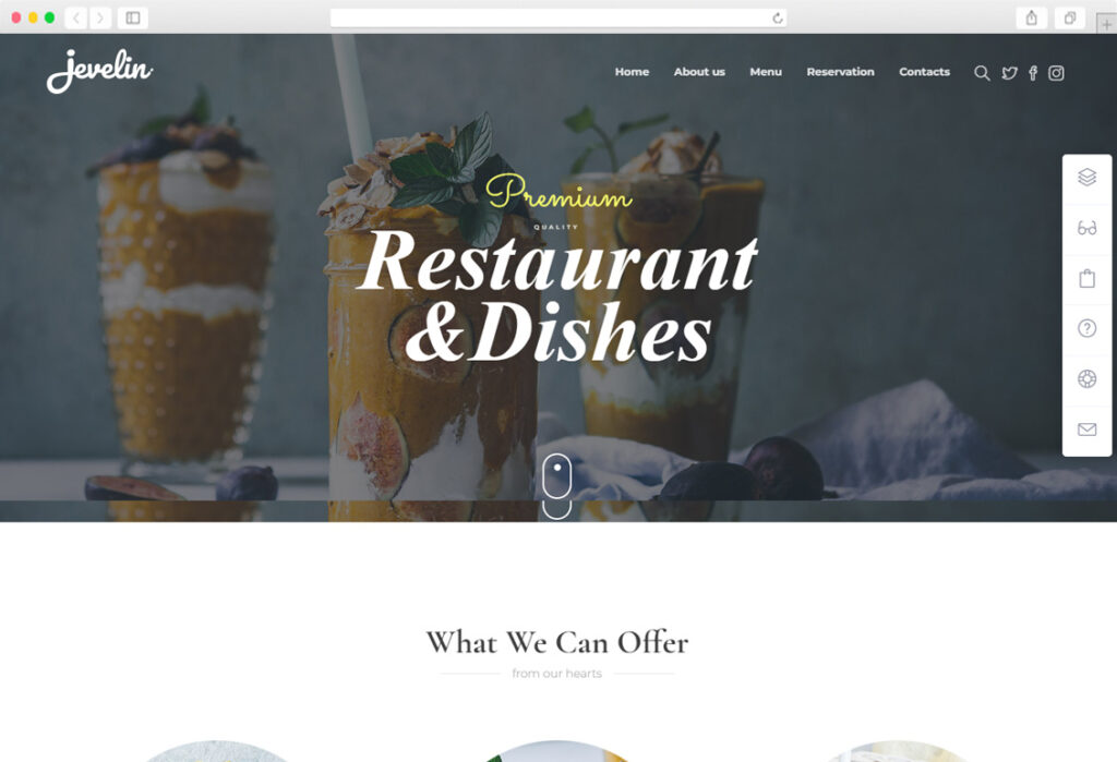 Food Blog WordPress Themes