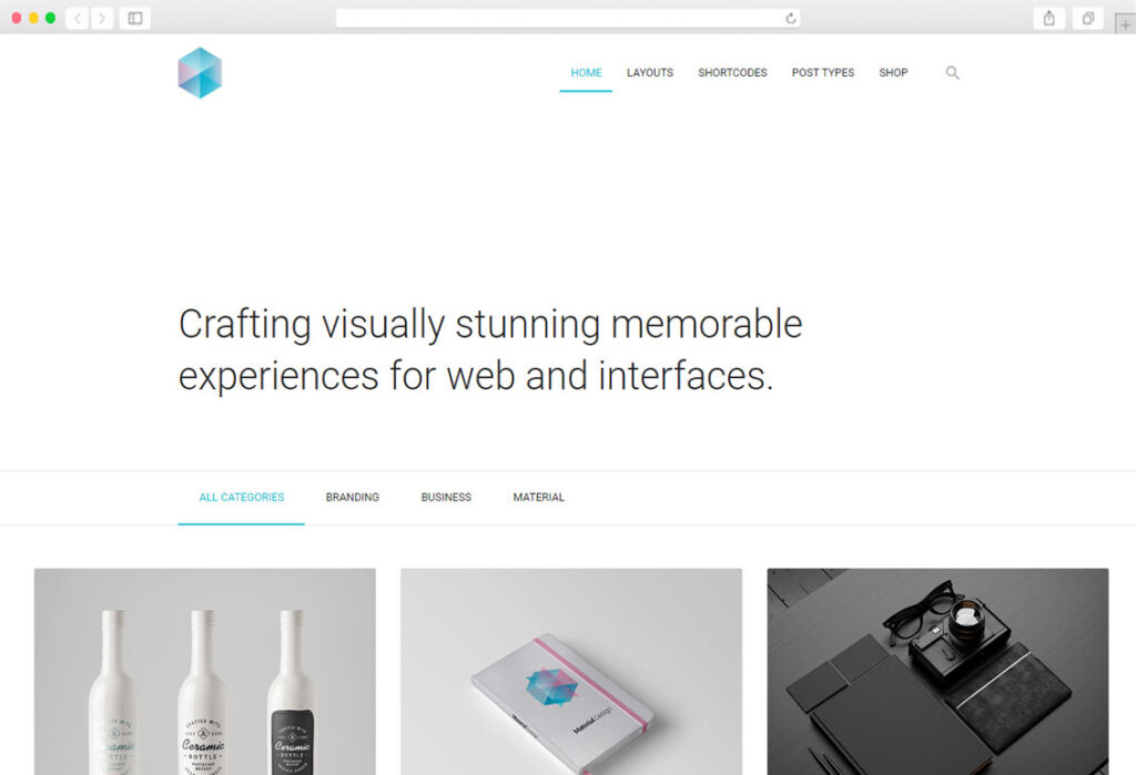 Material Design WordPress Themes